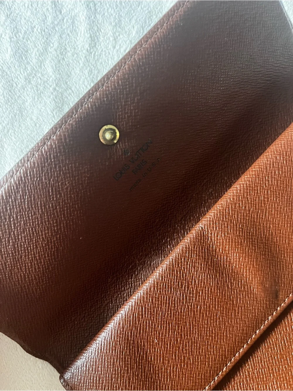 Louis Vuitton Monogram Continental Wallet - Dark Brown & Gold
